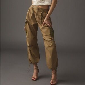 Anthropologie Cargo Parachute Pants